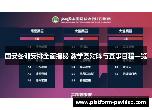 国安冬训安排全面揭秘 教学赛对阵与赛事日程一览